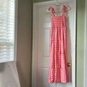 Amazon smocked summer dress XS